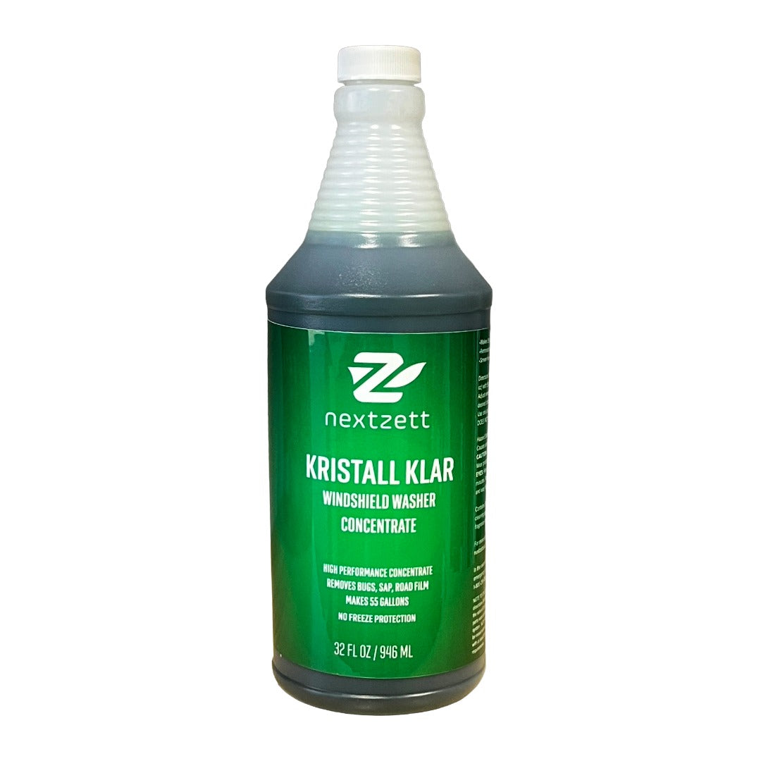 nextzett Kristall Klar Premium Windshield Washer Fluid Concentrate 32 oz