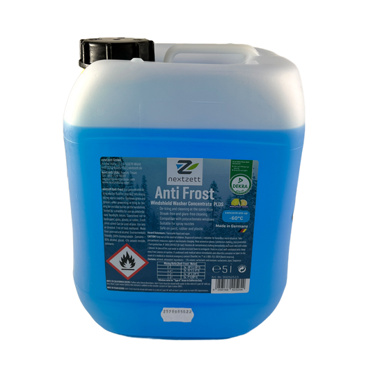nextzett Anti Frost Windshield Washer Fluid Concentrate 169 oz (5 liter)