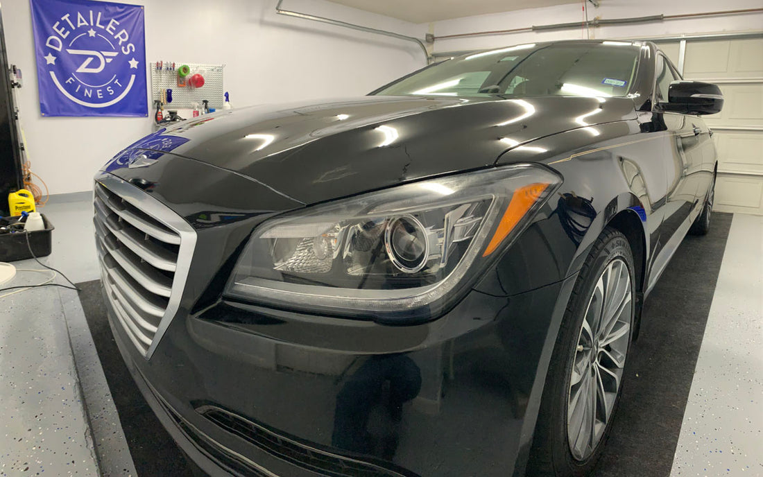 Intensive Care for a Black Hyundai Genesis