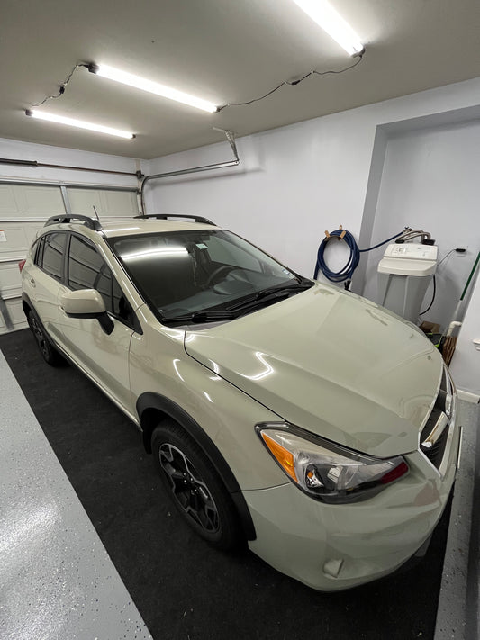 An Exterior Detail of a Subaru XV Crosstrek Including Swirl Mark Removal