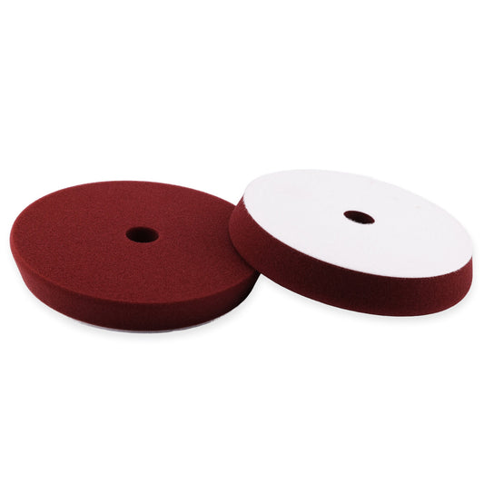 HB Revolution Medium Cut Foam Polishing Pad - Maroon 5.5 IN