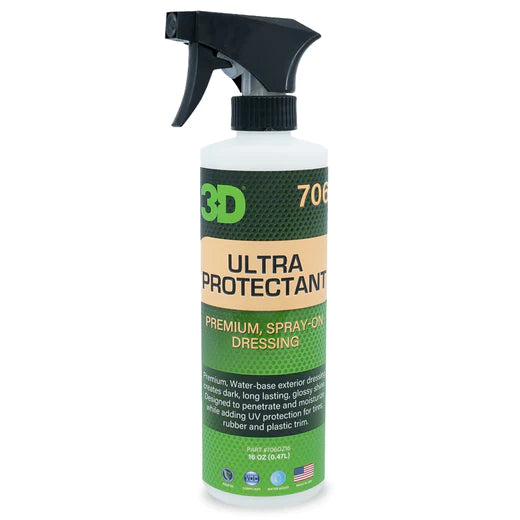 3D 706 Ultra Protectant 16.9 fl oz Detailers Finest