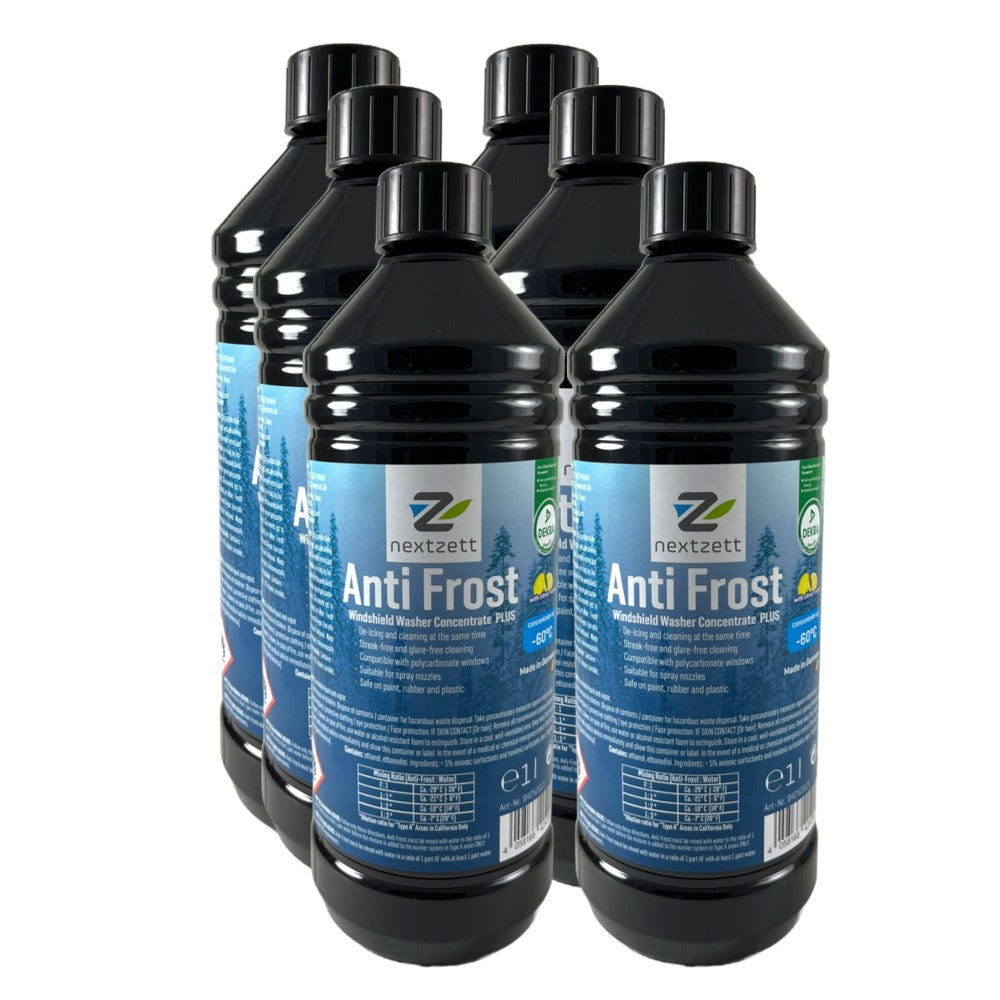 Anti Frost Winter windshield Washer Fluid 6 Pack