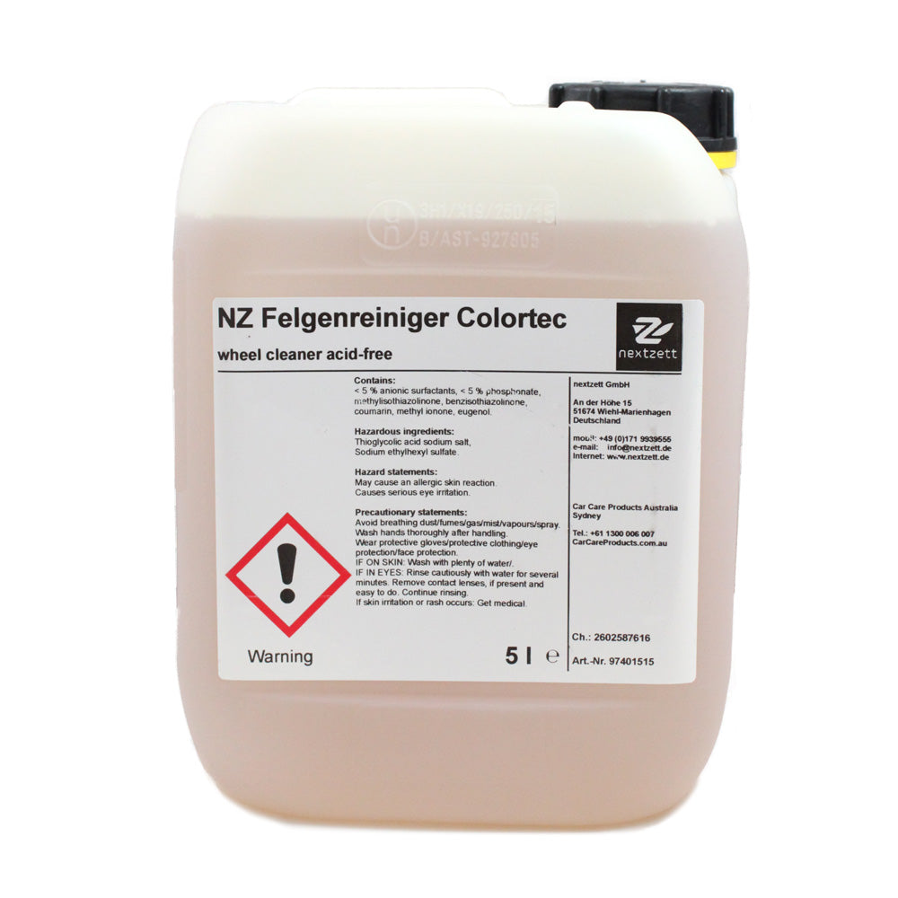 nextzett Colortec Wheel Cleaner - 16.9 oz (500 ml)