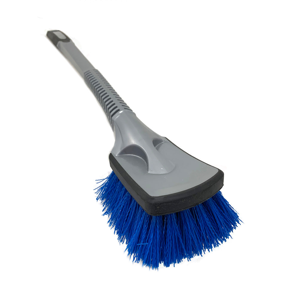 Detailers Finest Wheel Well Brush with Soft Grip Handle
