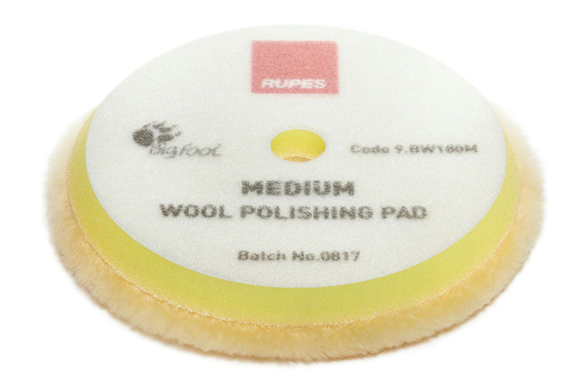 Rupes Yellow Wool Pad Medium Cut