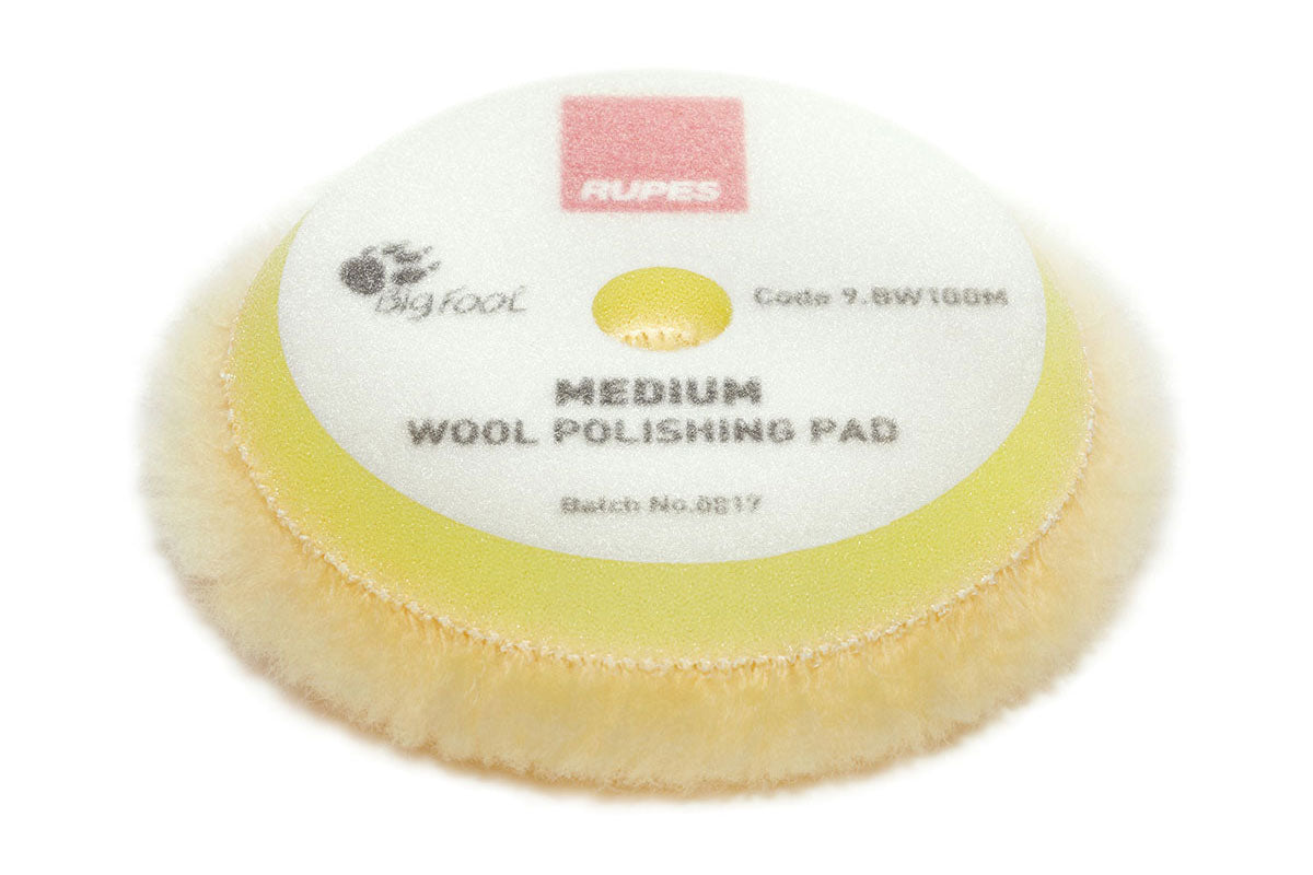 Rupes Yellow Wool Pad Medium Cut
